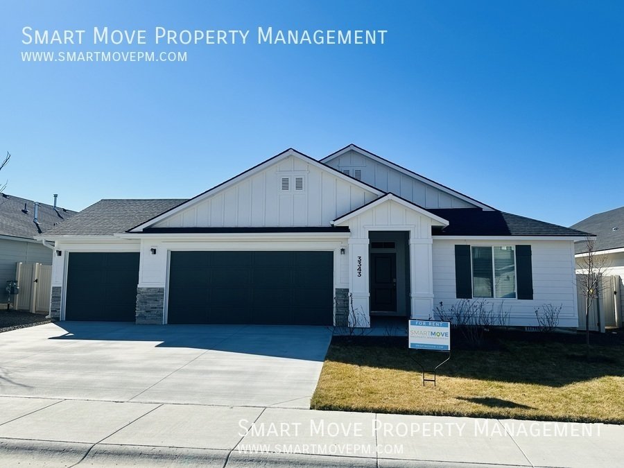 Brand New Home For Rent in Meridian, 3 Car Garage property image